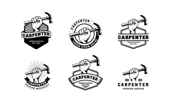 Download Carpenter Logo Design Template - Logo design Collection