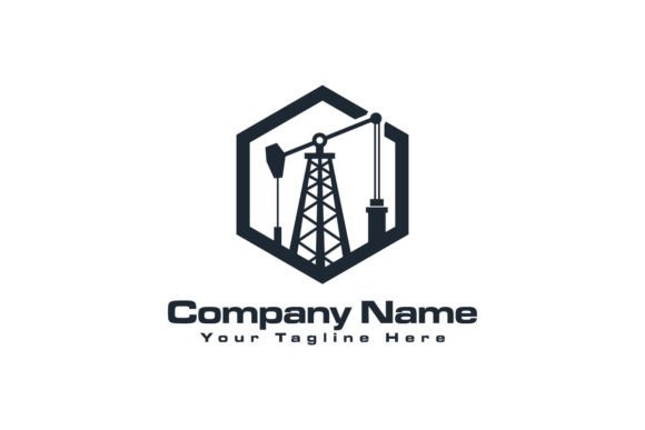 Download Oil Mining Pump Business Logo Design. - Logo design Collection